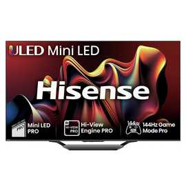 Hisense 55 In 55U7NQTUK Smart 4K UHD HDR Mini LED Freely TV