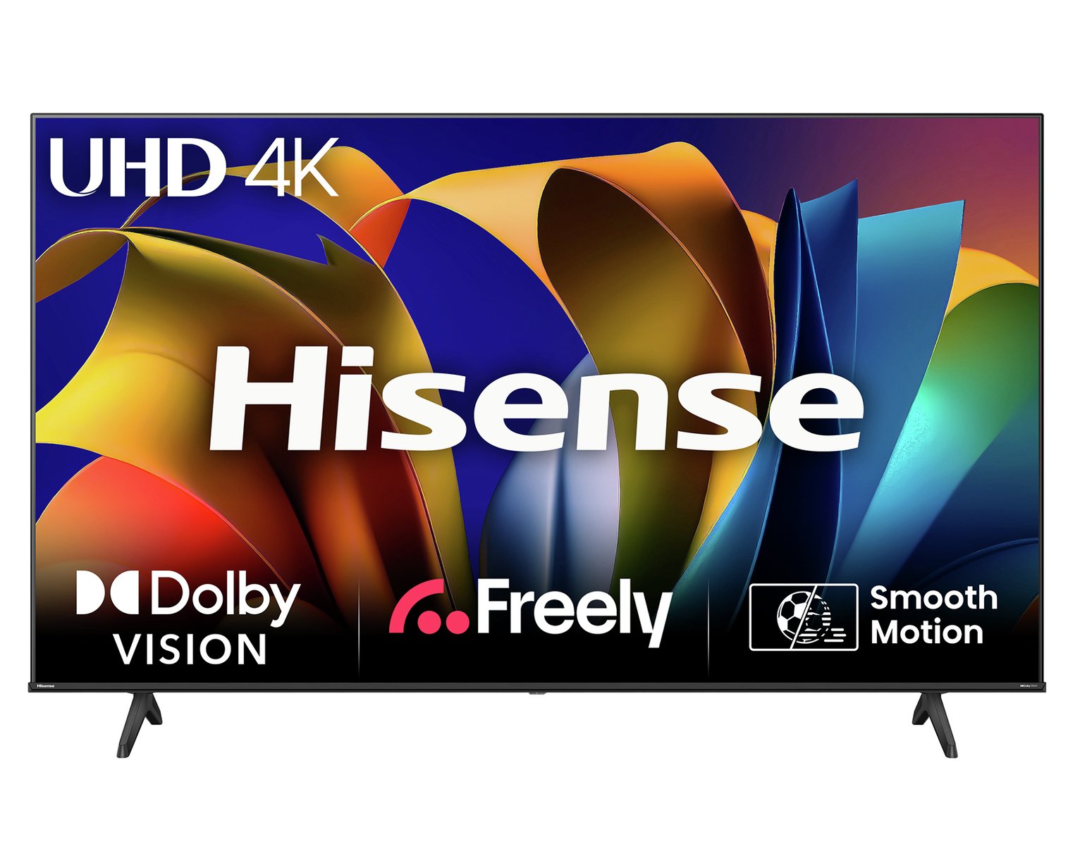 Hisense 43 Inch 43E6NTUK Smart 4K UHD HDR LED Freely TV