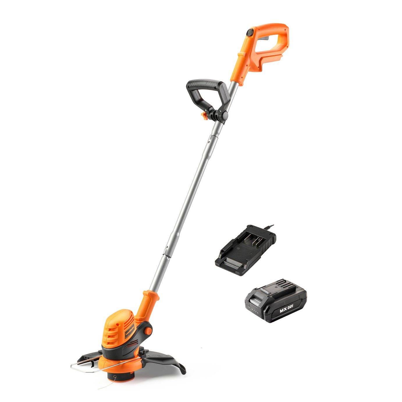 LawnMaster 25cm Cordless 3 in 1 Grass Trimmer - 24V