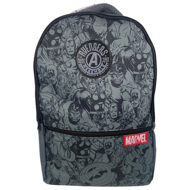 Avengers fashion school bag argos