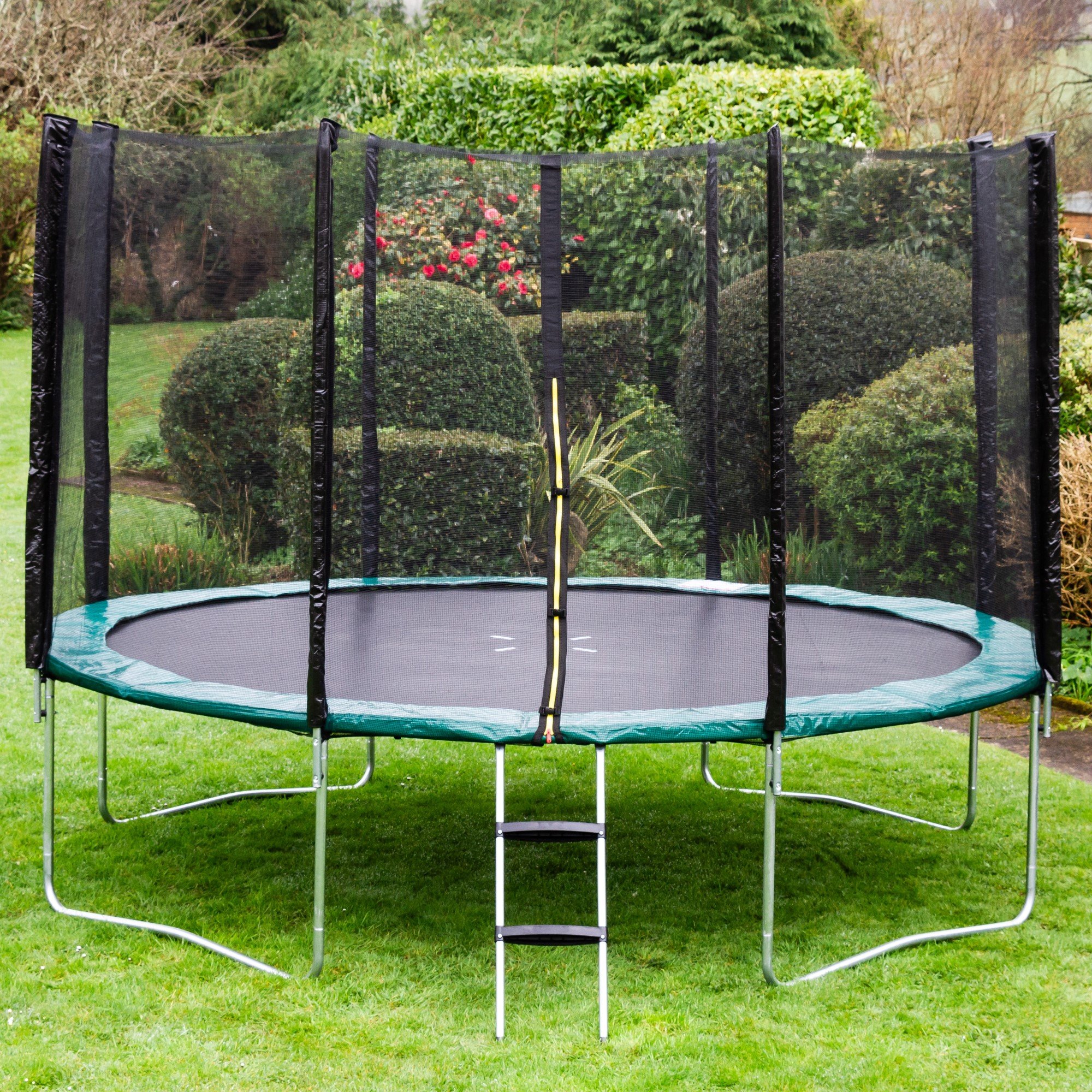Artemis Home Kanga Hi-Power 16ft Trampoline Package - Green
