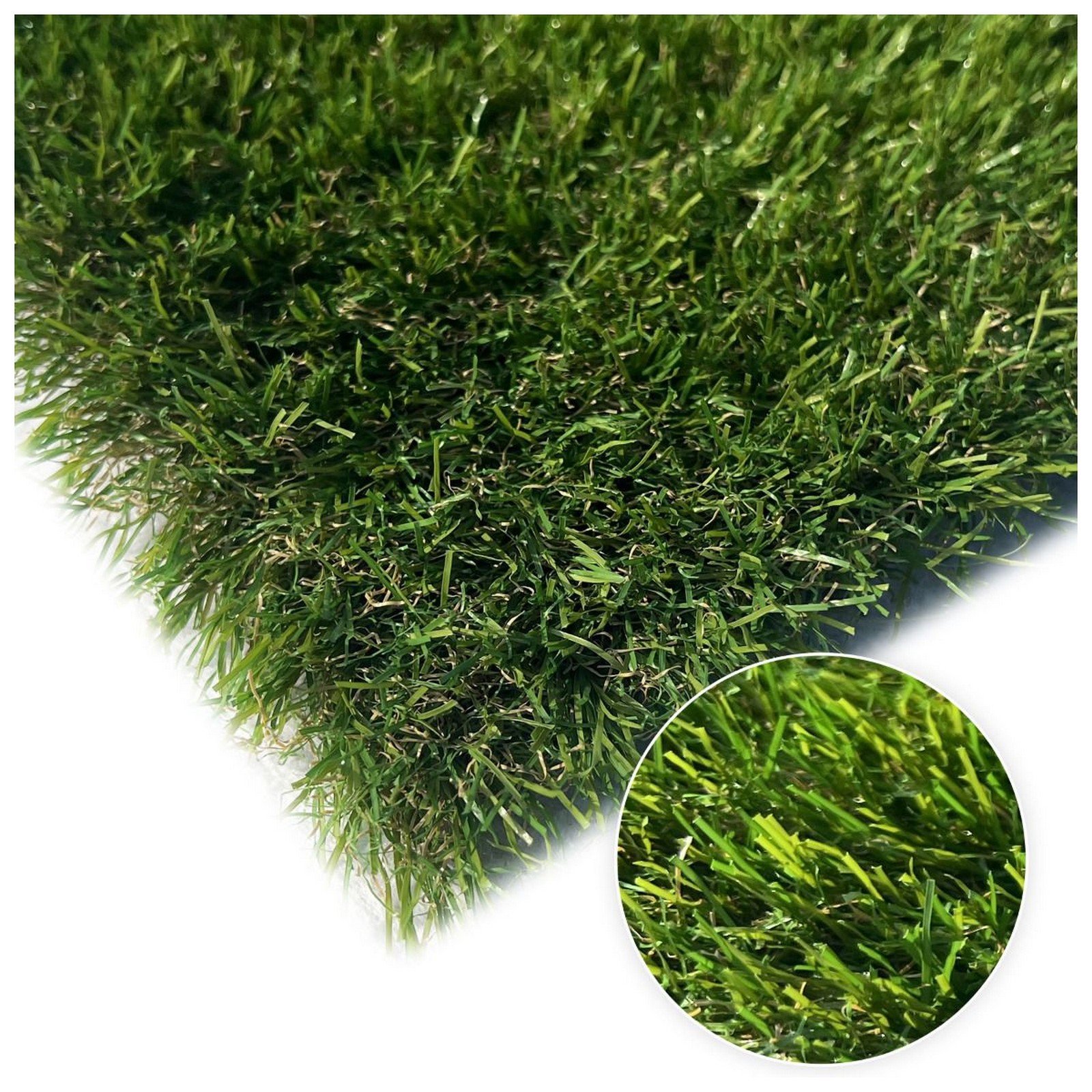 Mega Flooring Granada 35mm Outdoor Artificial Grass - 2m x 6m