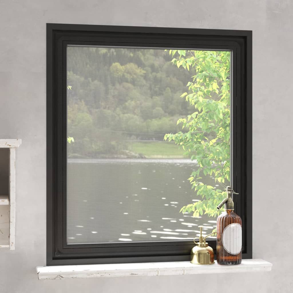 Walplus Insect Screen - Anthracite - 130 x 150 cm