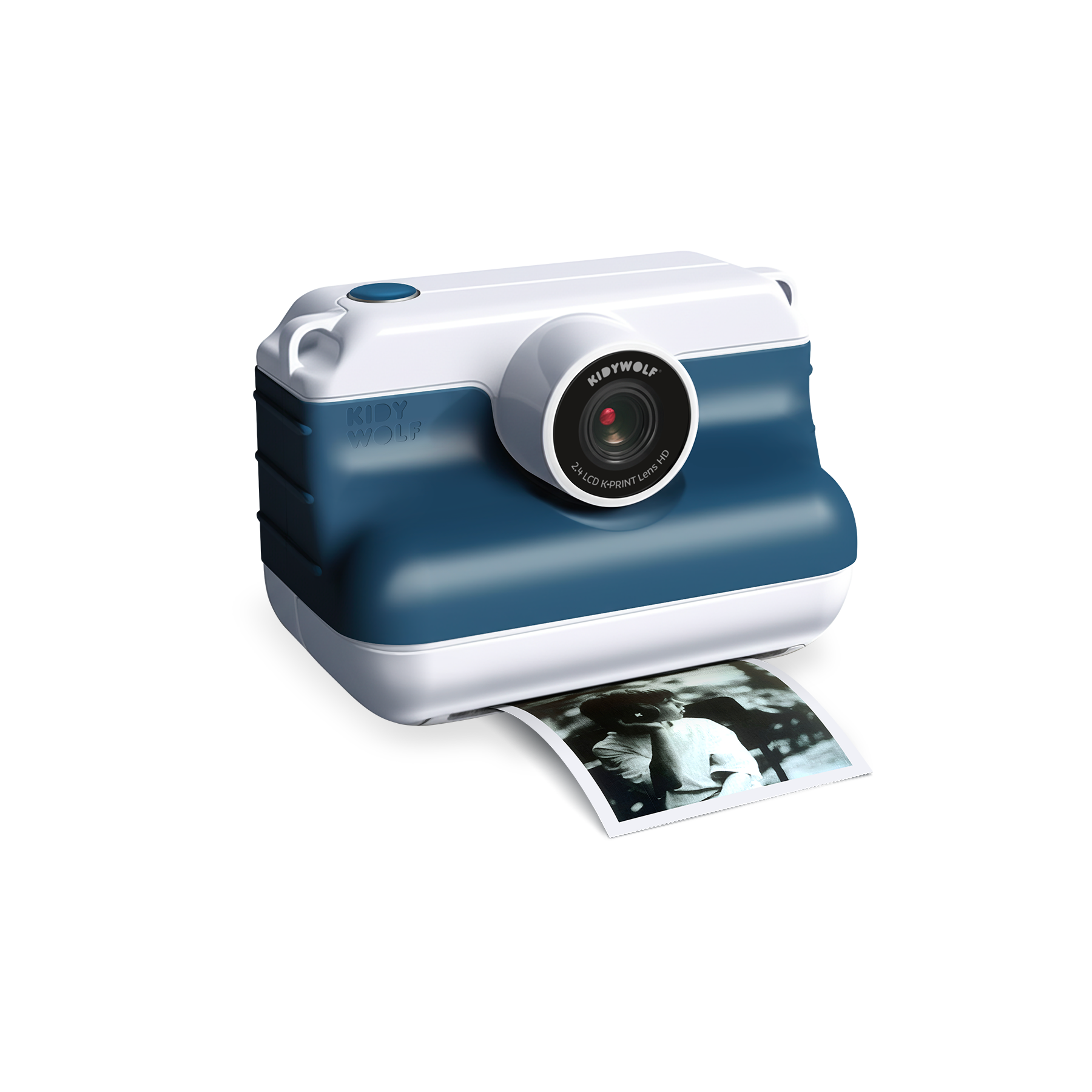 KIDYWOLF KPRINT Instant Thermal Printing Camera - Blue