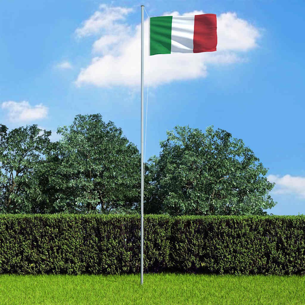 Walplus Polyester Italy Flag - Multicolour - 90 x 150 cm
