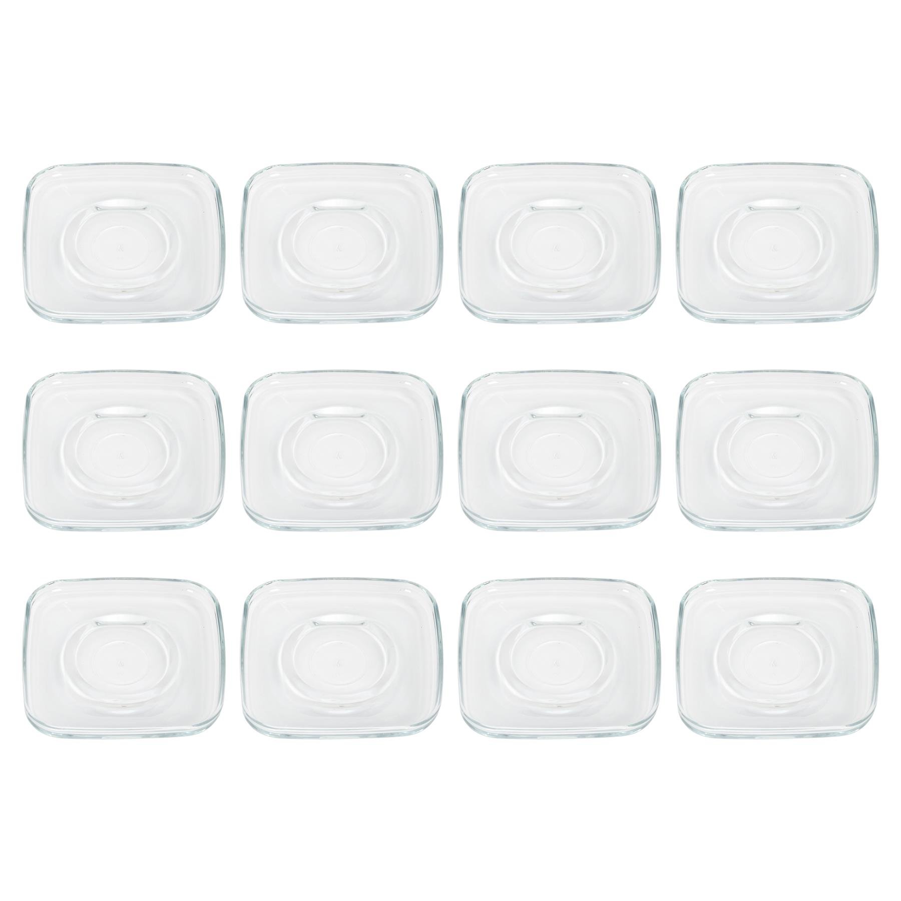 LAV Cozy Glass Espresso Saucers - Pack of 12