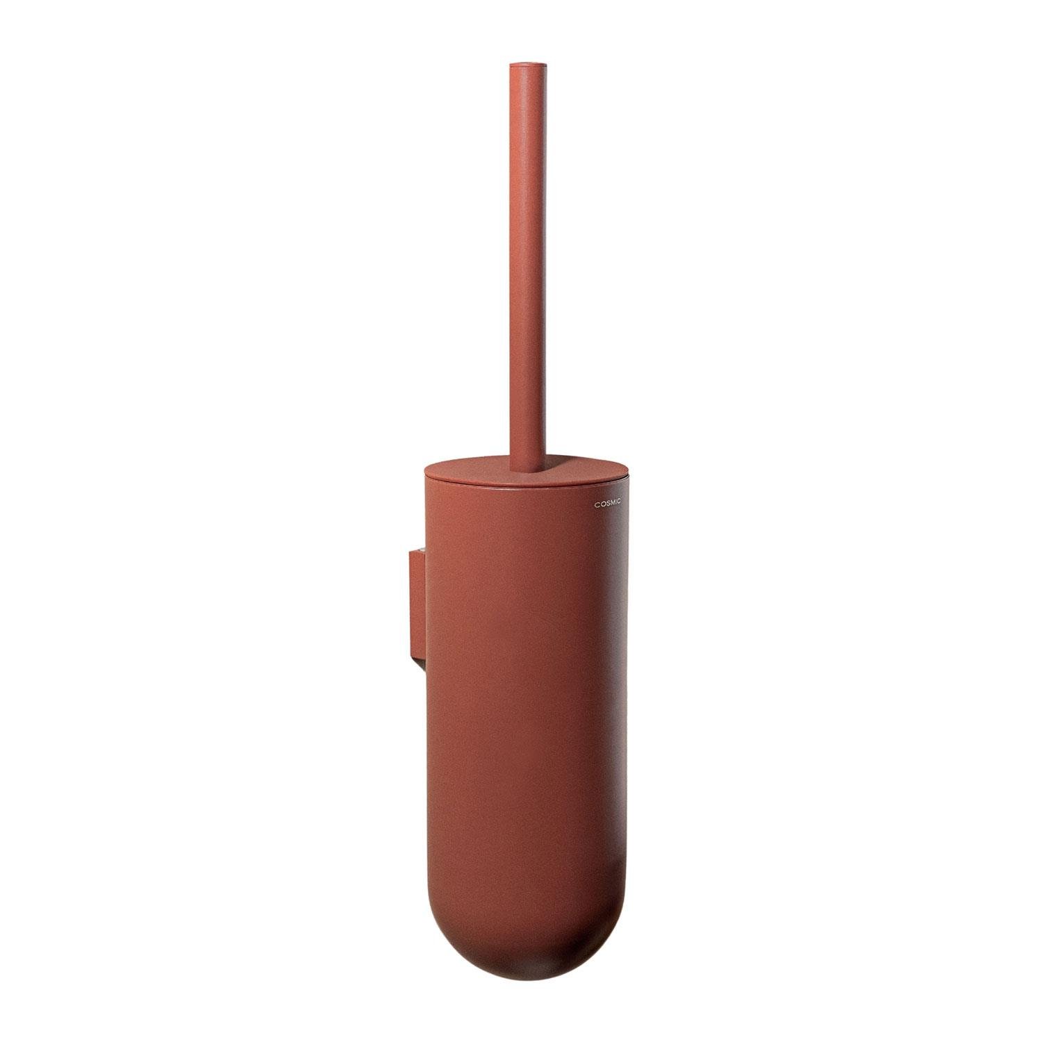 Cosmic Geyser Toilet Brush & Holder - Terracotta