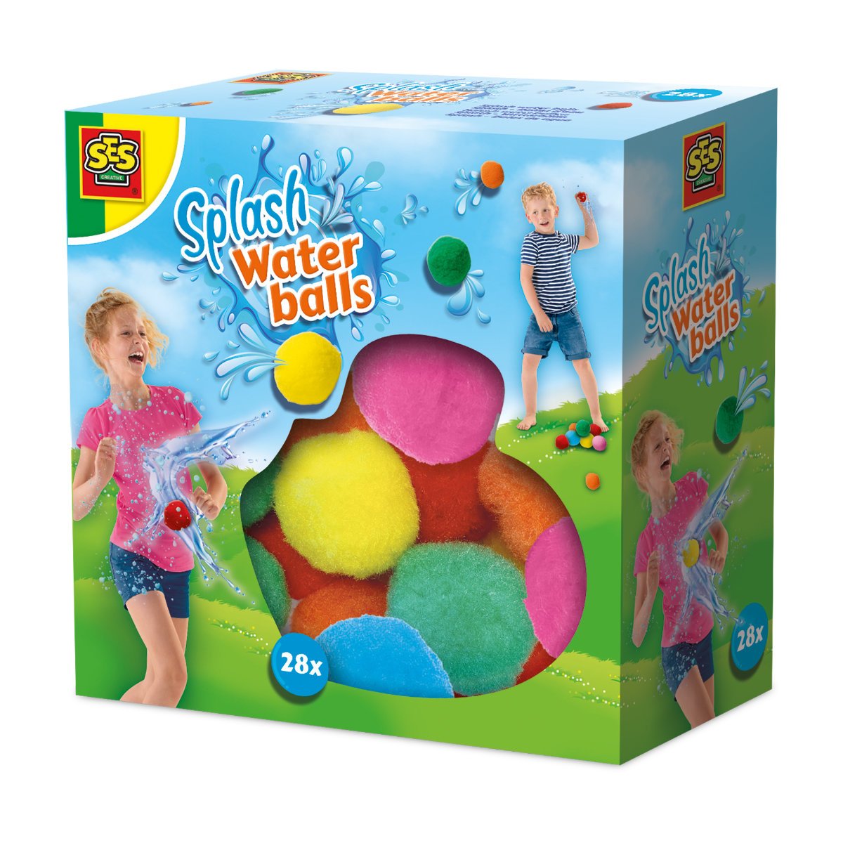 SES Creative Splash Balls Outdoor Water Toy