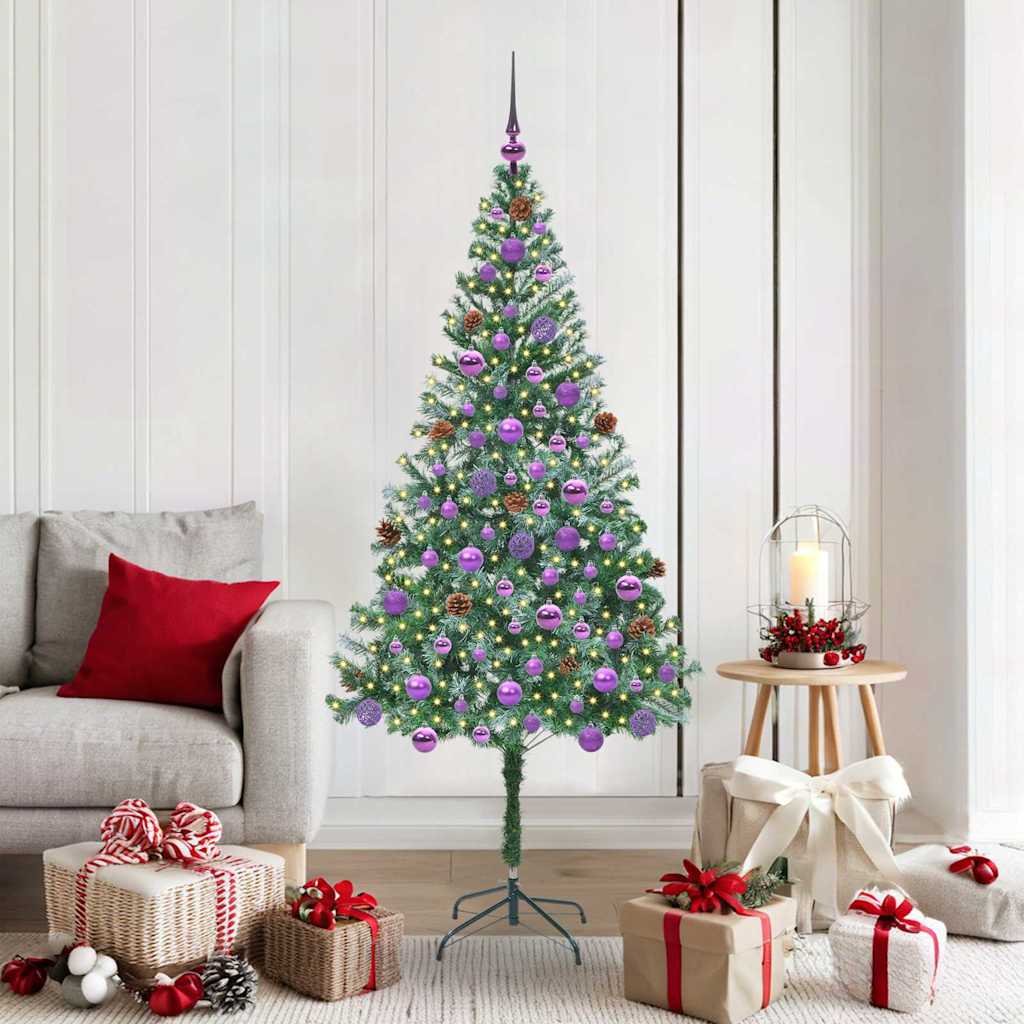 Walplus 300 LED Lights Artificial Christmas Tree Quick Setup - Green - 180 cm