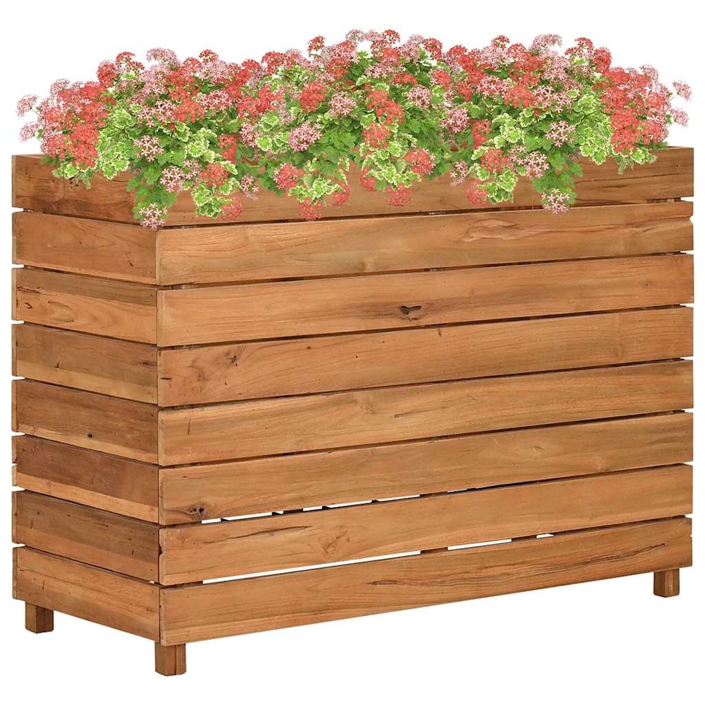 Walplus Wood Raised Garden Bed - 100 x 40 x 72 cm