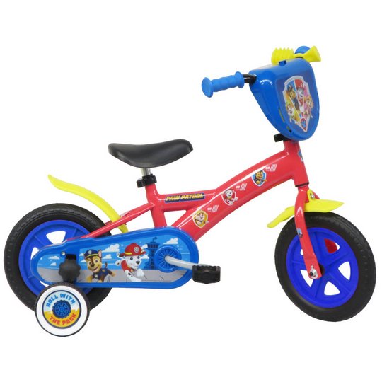 Denver Paw Patrol 10" Wheel Kids Bike Childrens Bicycle - Red