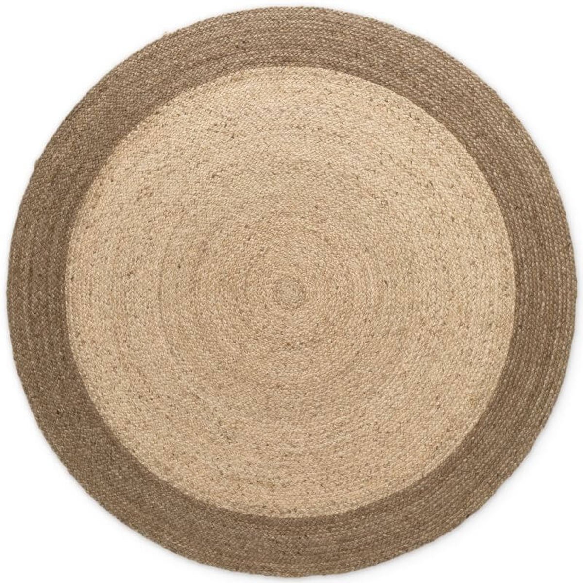 Hanse Home Brown Jutta Reversible Hand Woven Round Rug - 100cm