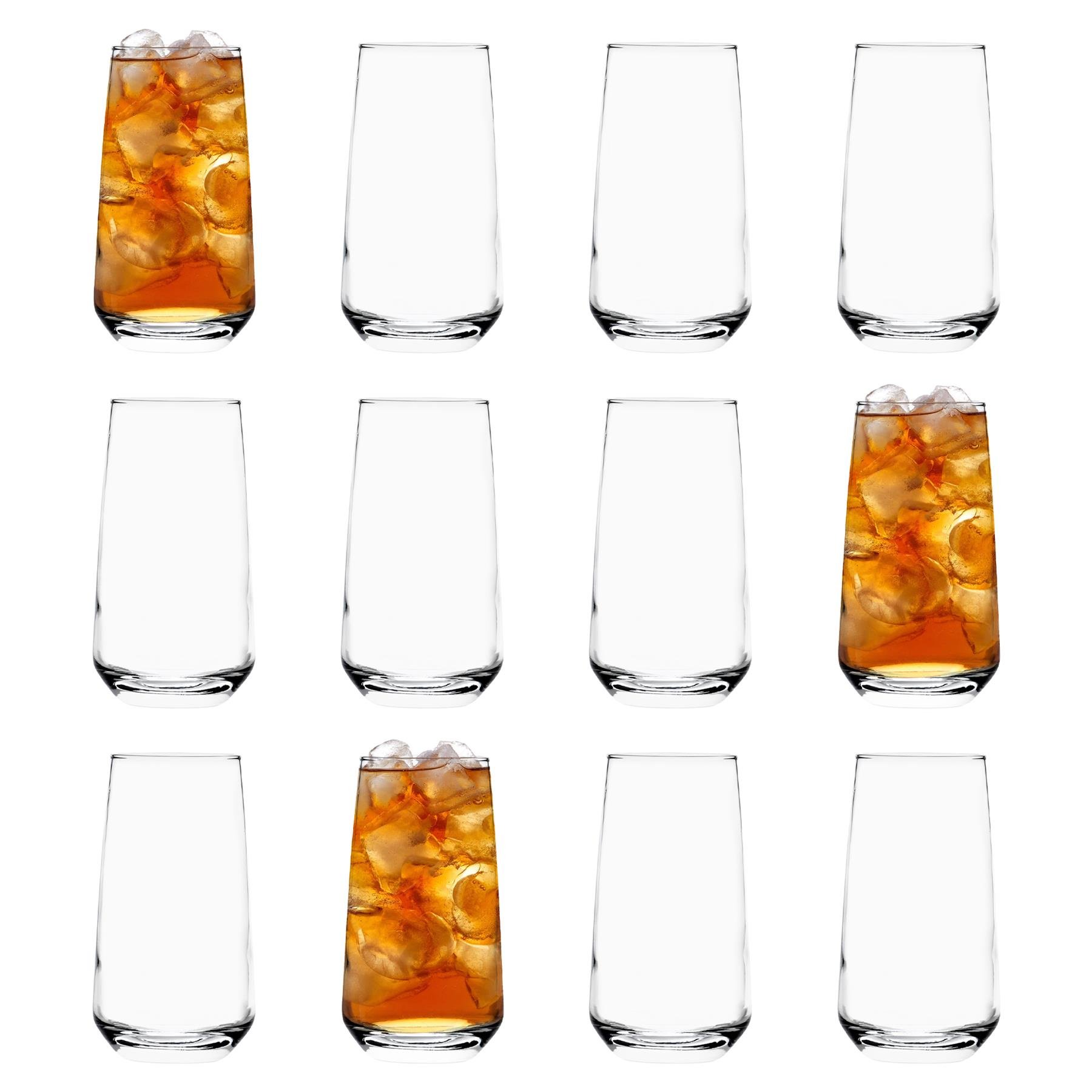 LAV Lal Highball Glasses - 480ml - Clear - Pack of 12