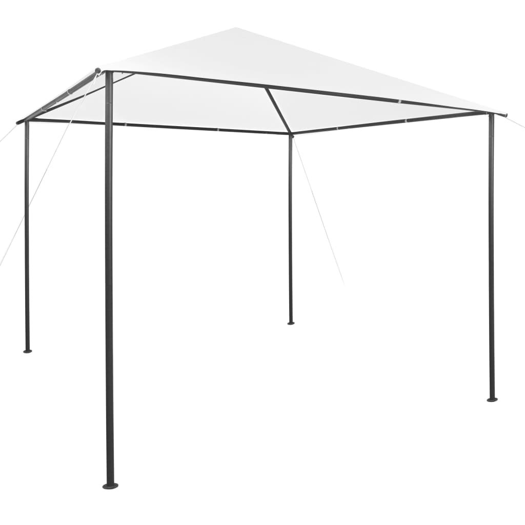 Walplus 3 x 3 x 2.9 m 180gsm Garden Gazebo - White