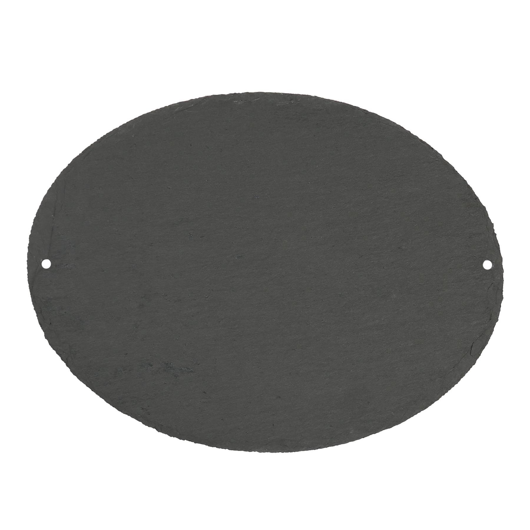 Nicola Spring Oval Blank Slate House Sign
