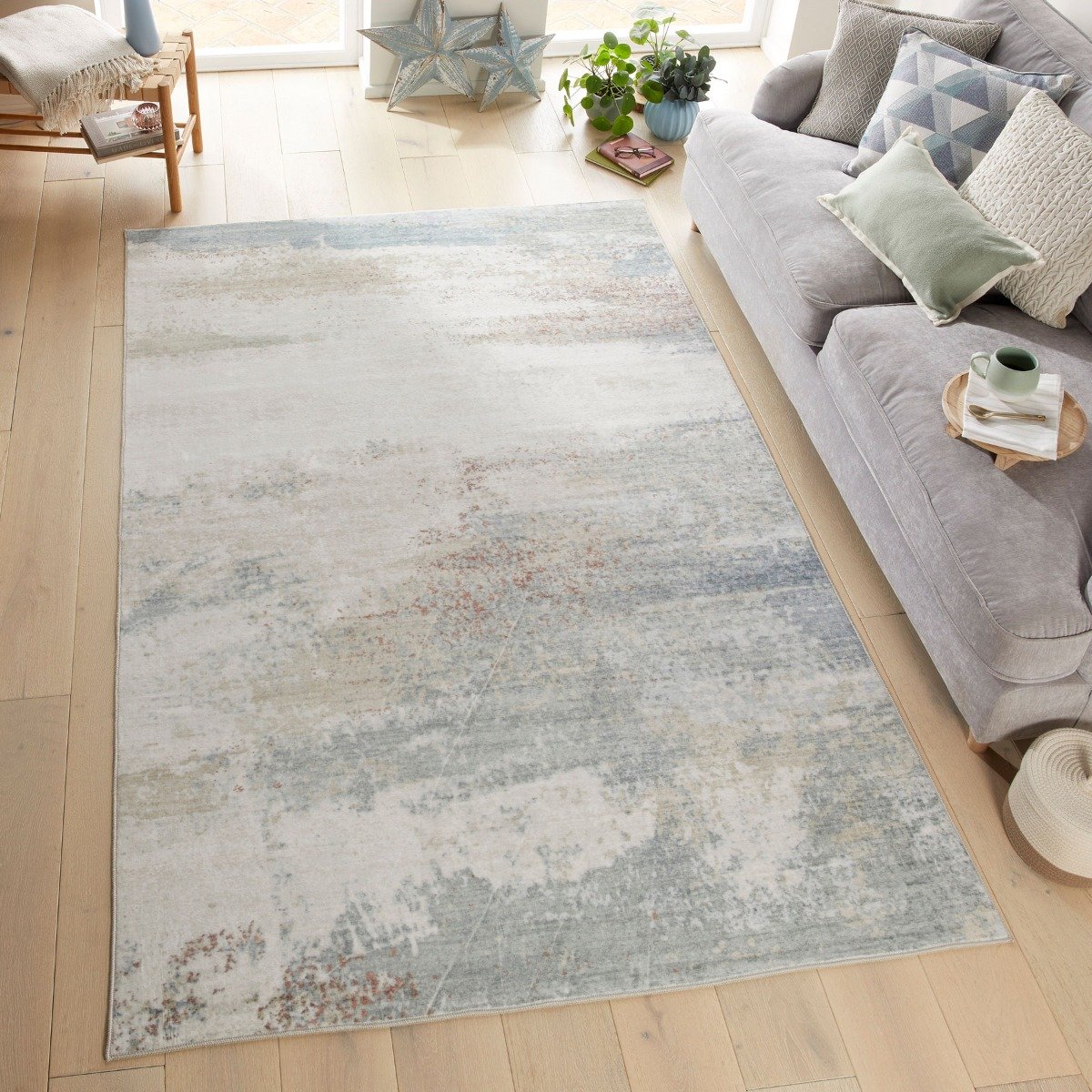 Mega Flooring Multi Modern Abstract Rug - 120 x 180cm