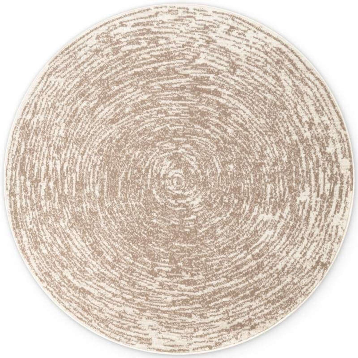 Hanse Home Beige Gloria Cavallo Abstract Round Rug - 120cm