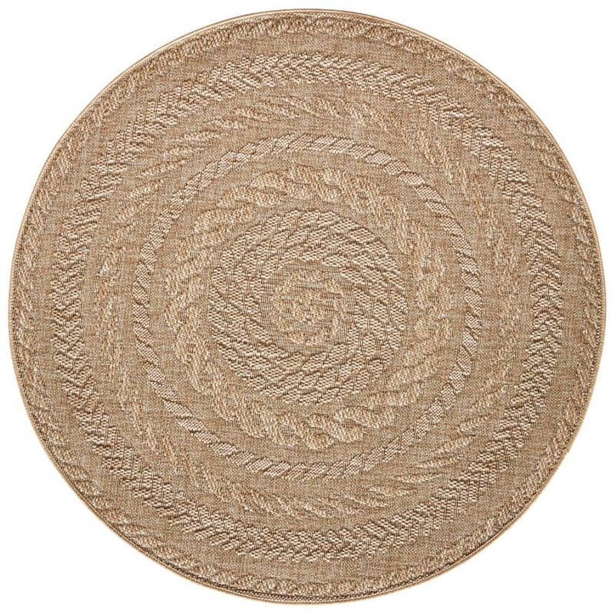 Hanse Home Beige Indoor Round Rug - 160cm