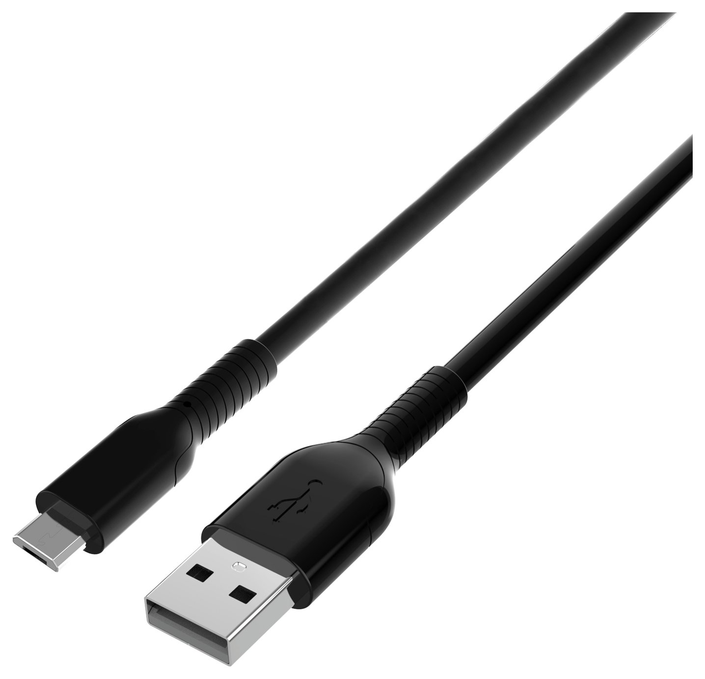 1m Micro USB Cable - Black