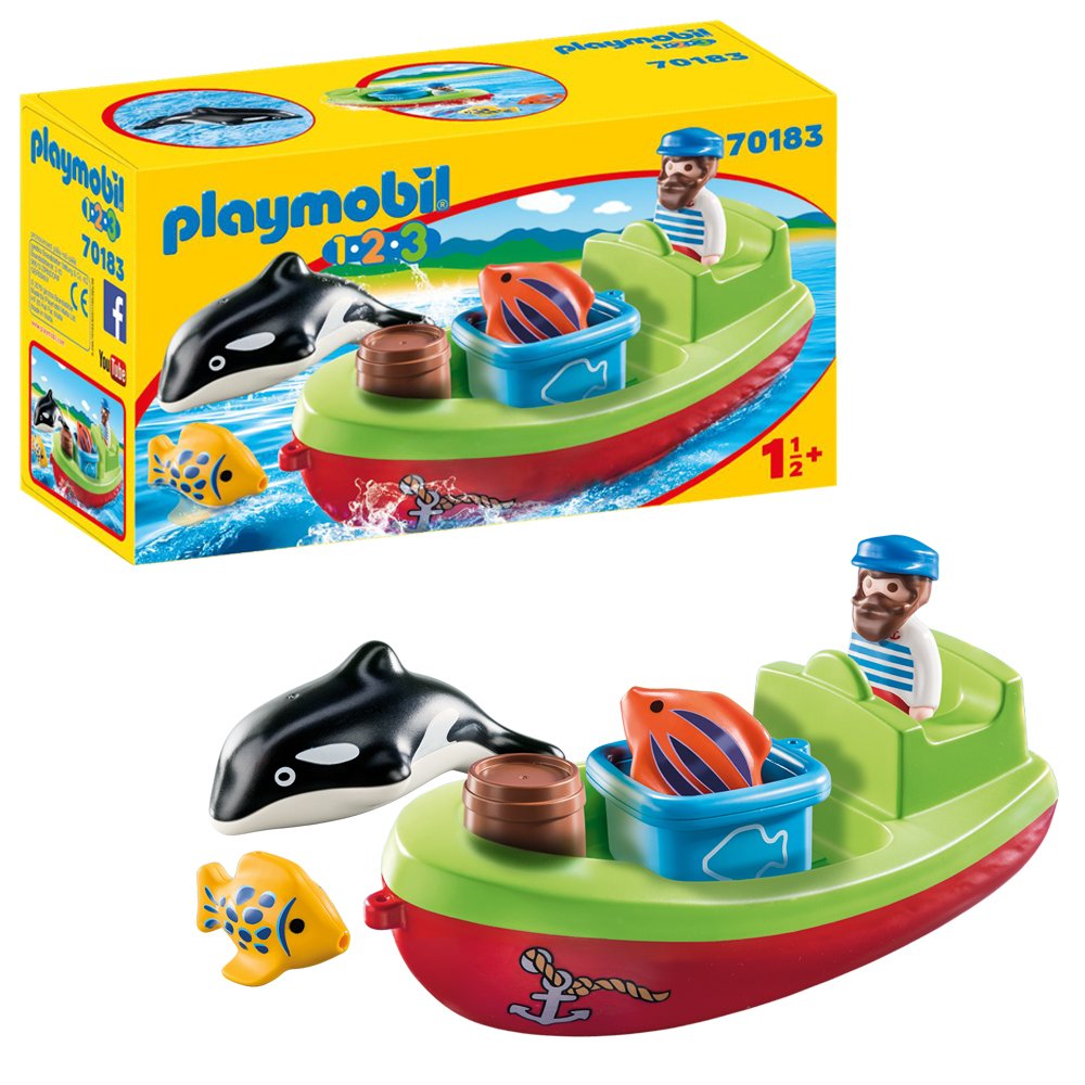 playmobil glass bottom boat argos