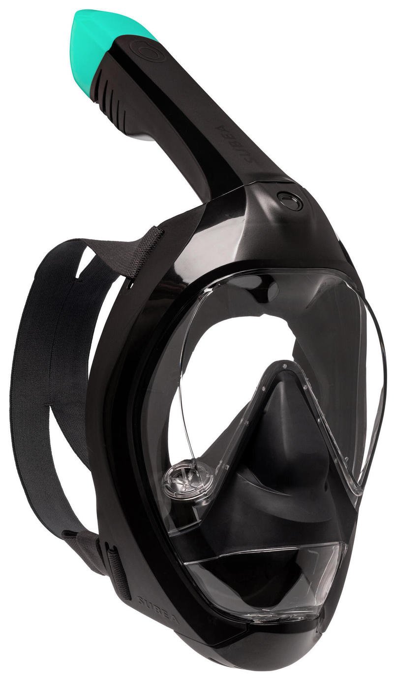 Decathlon Easybreath 900 Black Mask - Medium/Large