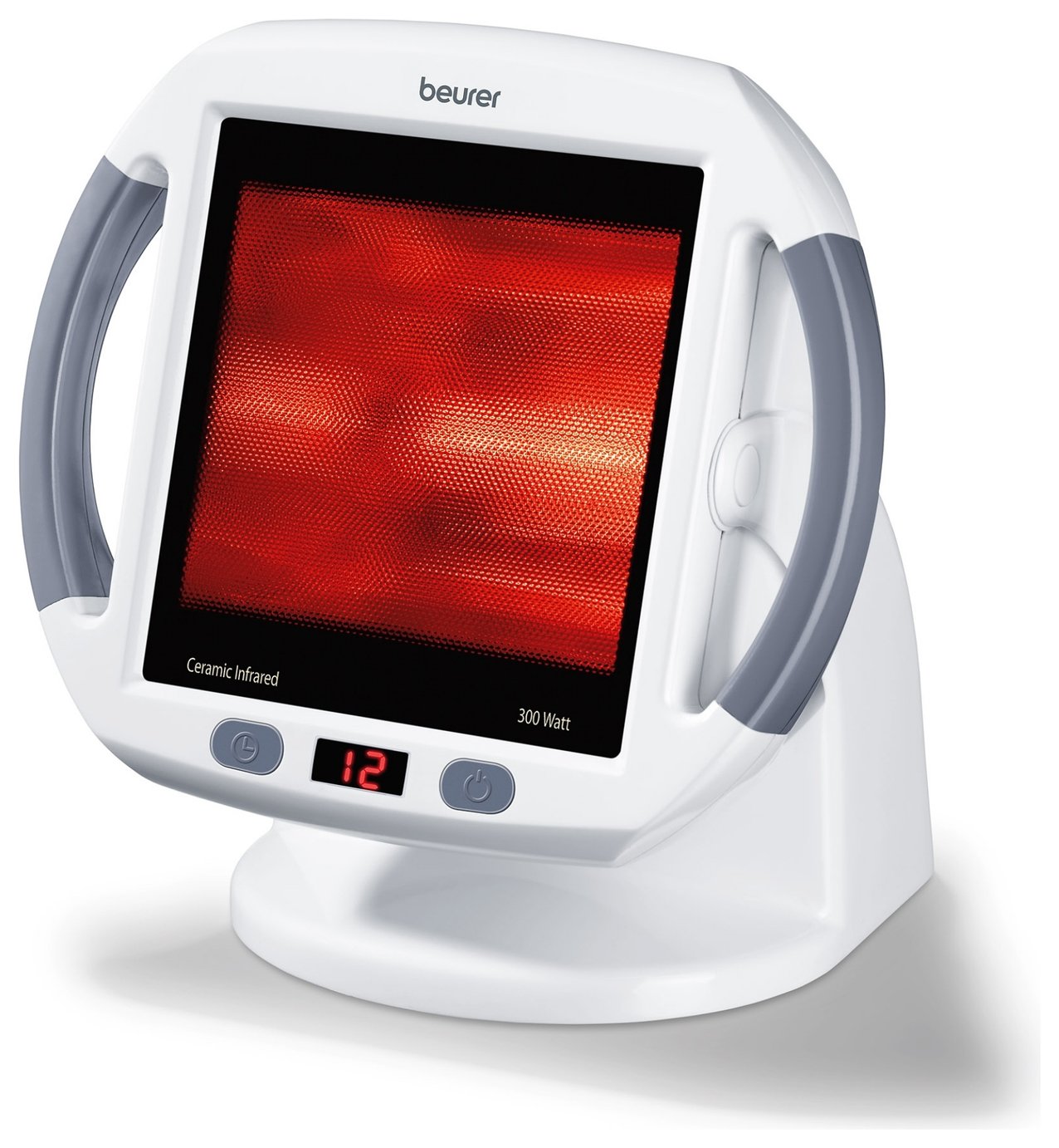 Beurer Infrared Heat IL50 Therapy Lamp - White & Grey