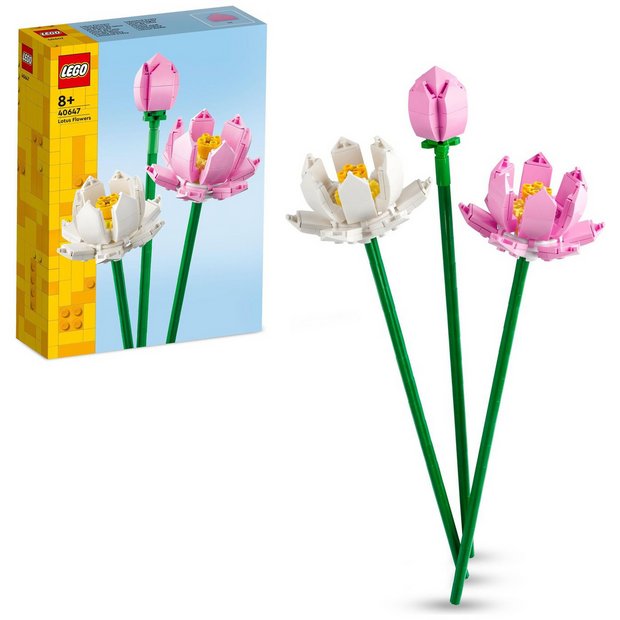 Buy LEGO Creator Lotus Flowers Bouquet Set 40647 LEGO Argos