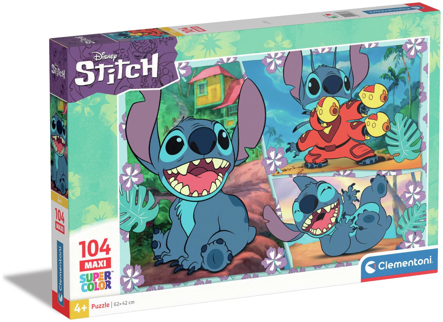 Clementoni Disney Maxi Stitch 104 Piece Jigsaw Puzzle