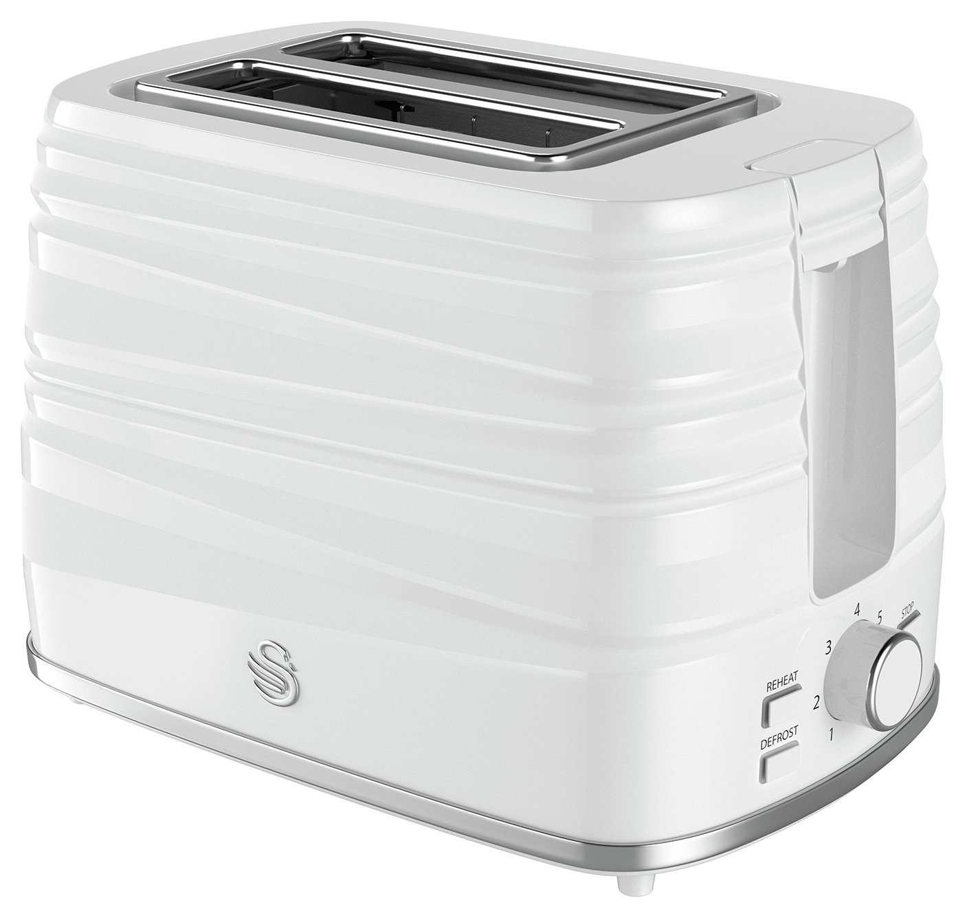 Swan ST31050WN Symphony 2 Slice Toaster - White