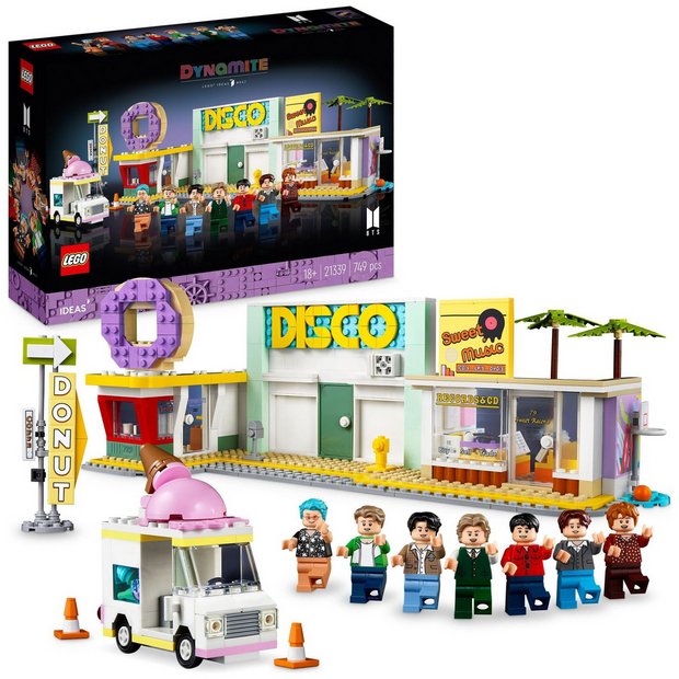 Buy LEGO Ideas BTS Dynamite Music Video Building Set 21339 LEGO Argos