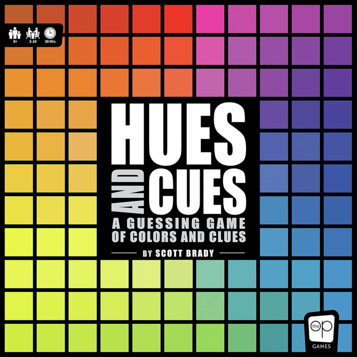 USA-OPOLY Hues and Cues Strategy Game