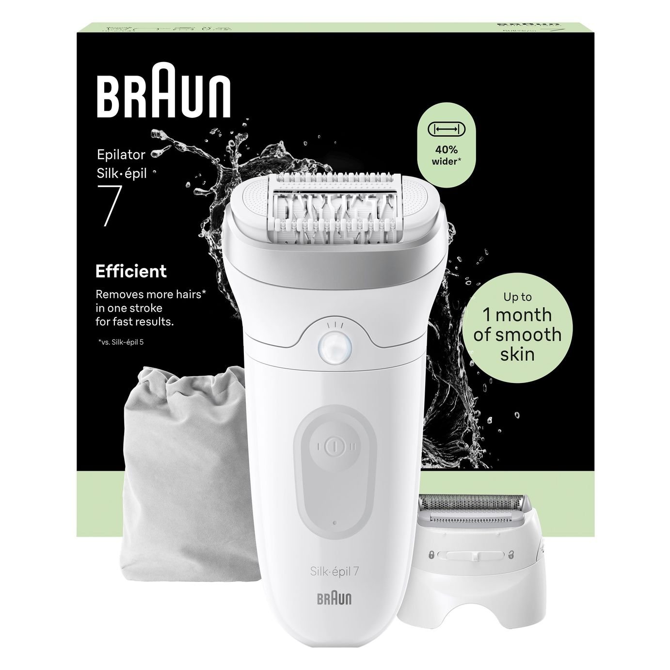Braun Silk-epil 7 SE7-030 Wet & Dry Use Cordless Epilator