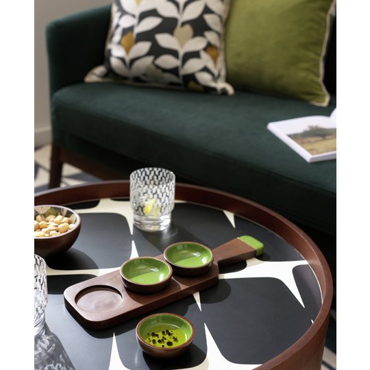 Habitat x Scion 3 Piece Dip Bowls with Board - Green