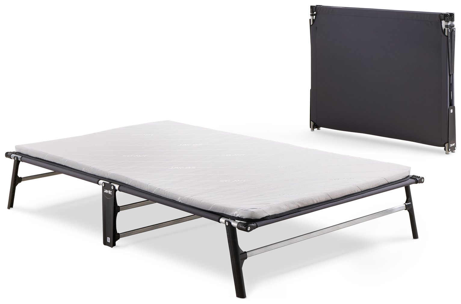 Jay-Be Compact Folding Bed with Mattress - Small Double