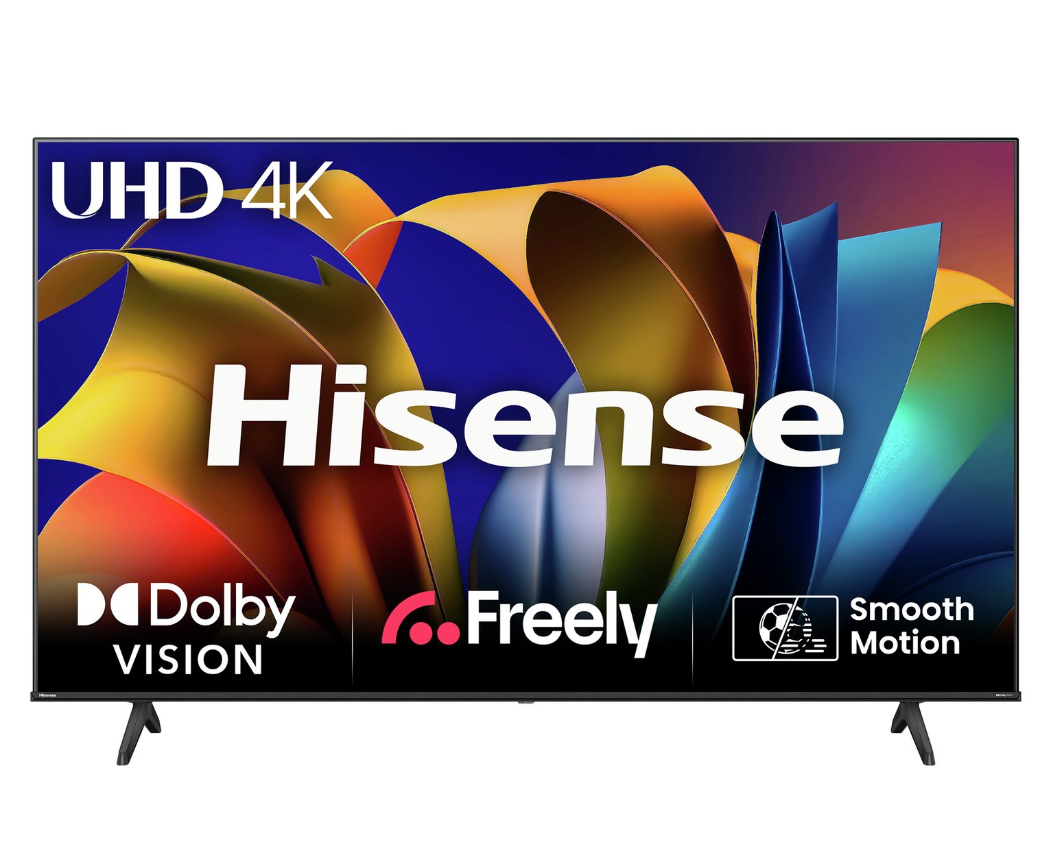Hisense 65 Inch 65E6NTUK Smart 4K UHD HDR LED Freely TV