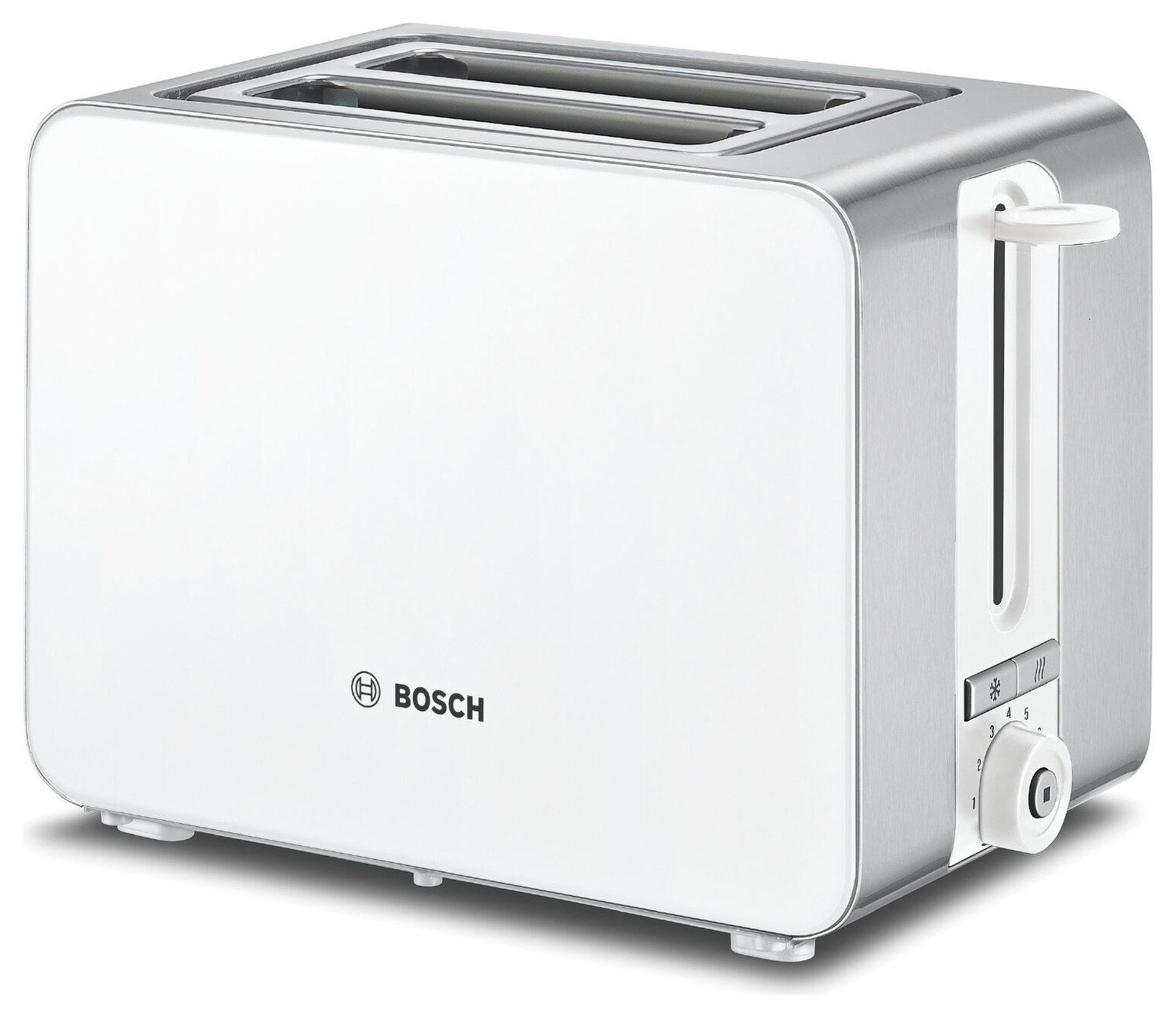 Bosch TAT7201GB Sky Styline 2 Slice Toaster - White