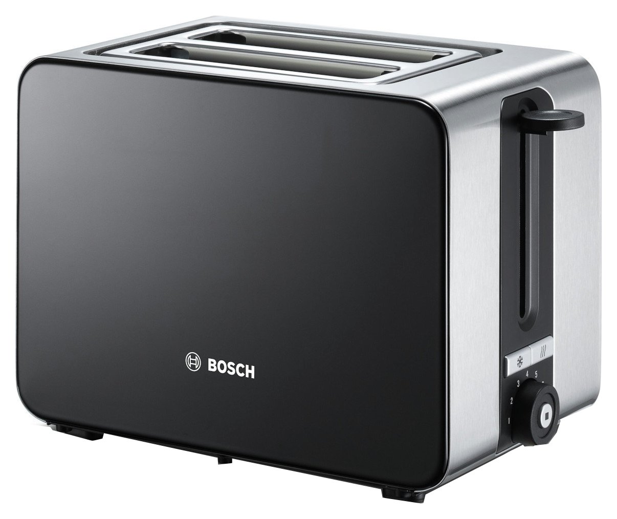Bosch TAT7203GB Sky Styline 2 Slice Toaster - Black