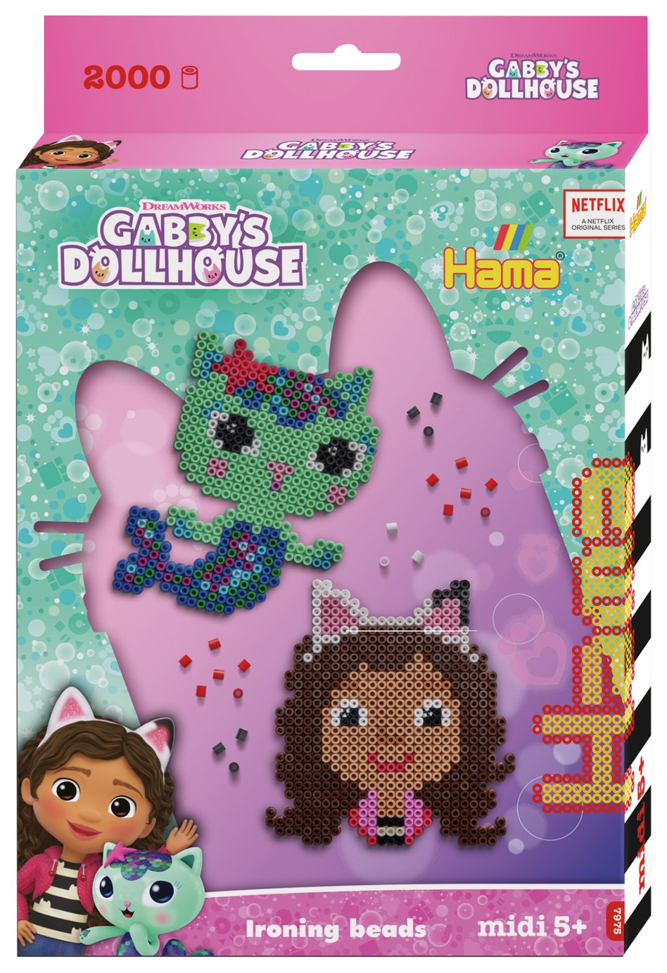Hama Beads Gabby's Dollhouse Set