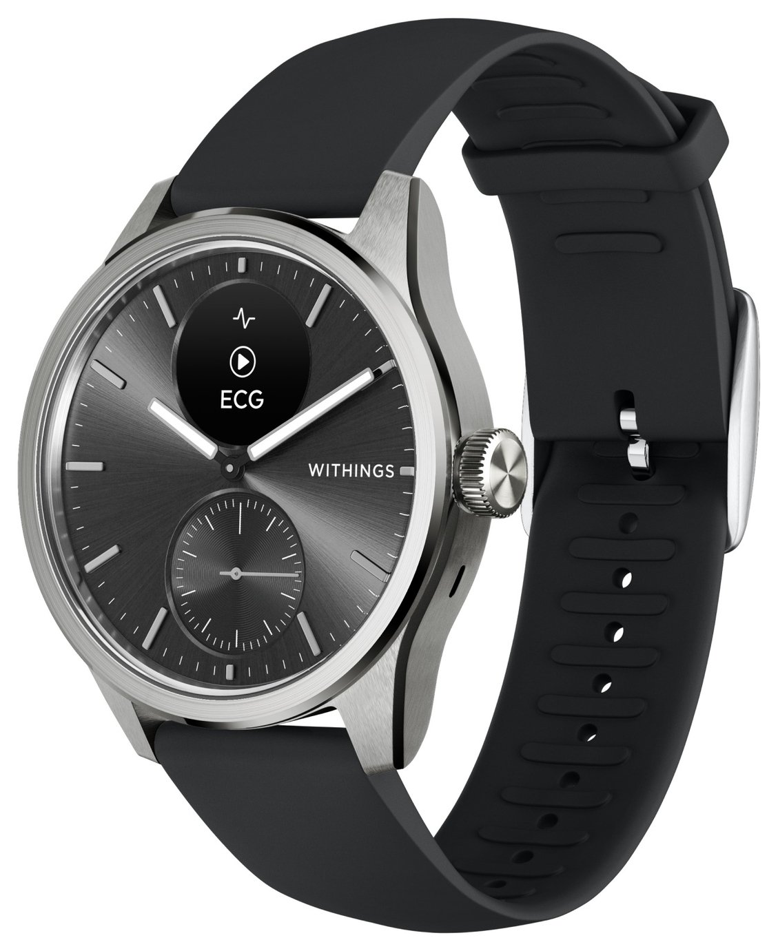 Withings ScanWatch 2 42mm Smart Watch - Black