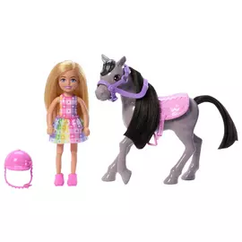 Barbie Chelsea Doll with Pony Figure
