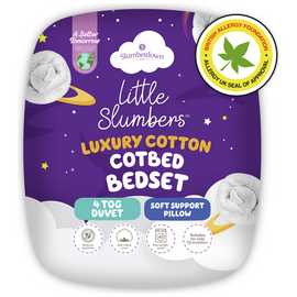 Slumberdown Little Slumbers Anti-Allergy Bedset - Cot Bed