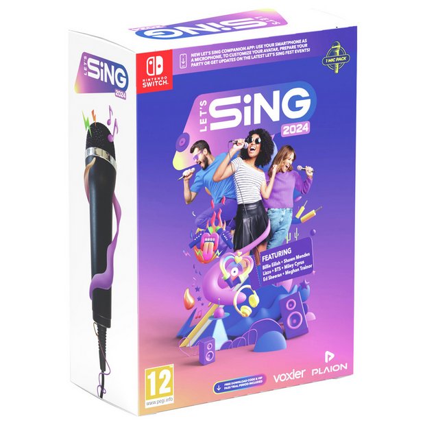 Let's Sing 2024 (2023), Switch eShop Game