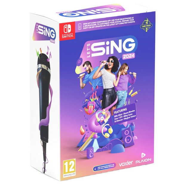 Let's sing nintendo clearance switch