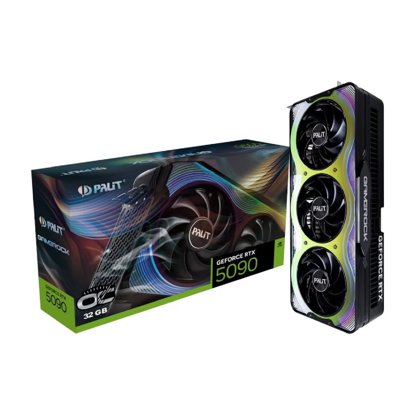 Palit GeForce RTX 5090 GameRock OC 32GB Graphics Card
