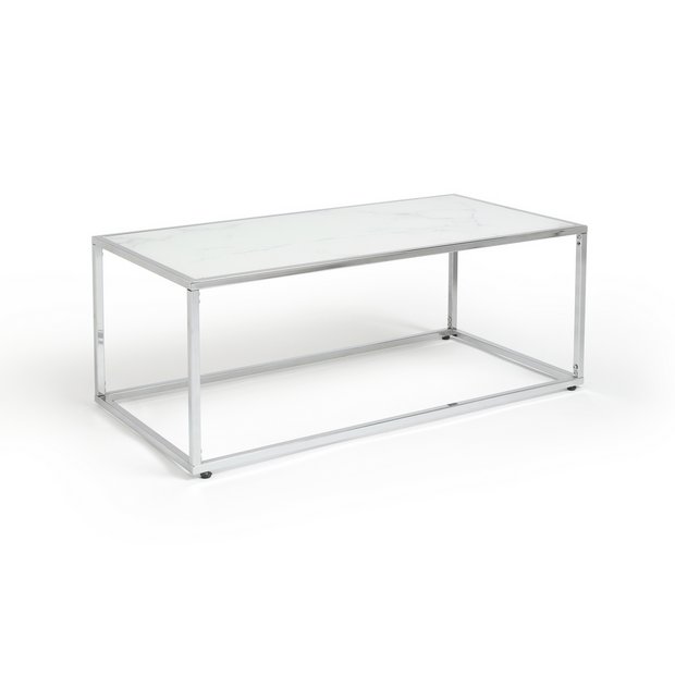 Coffee table argos deals glass