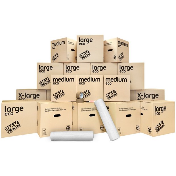 Argos packing outlet boxes