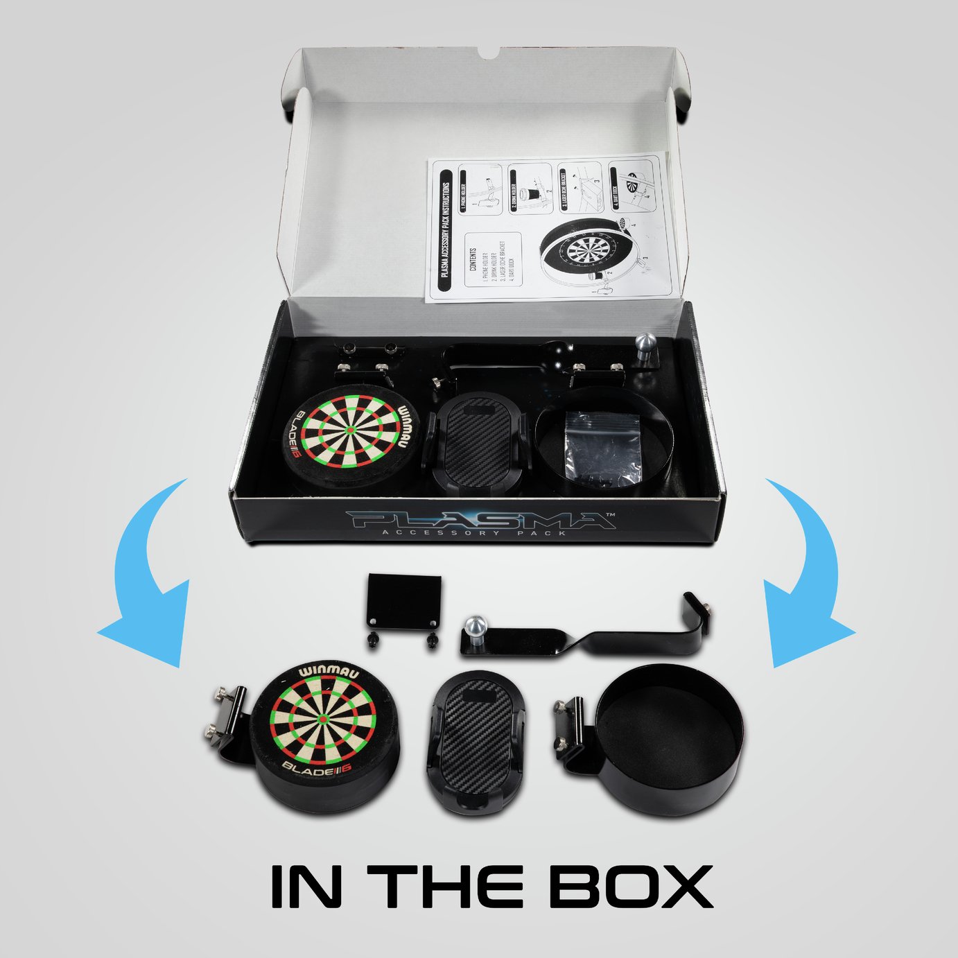 Winmau Plasma Dartboard Light Accessory Pack