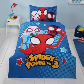 Disney Spidey and Friends Kids Bedding Set - Single