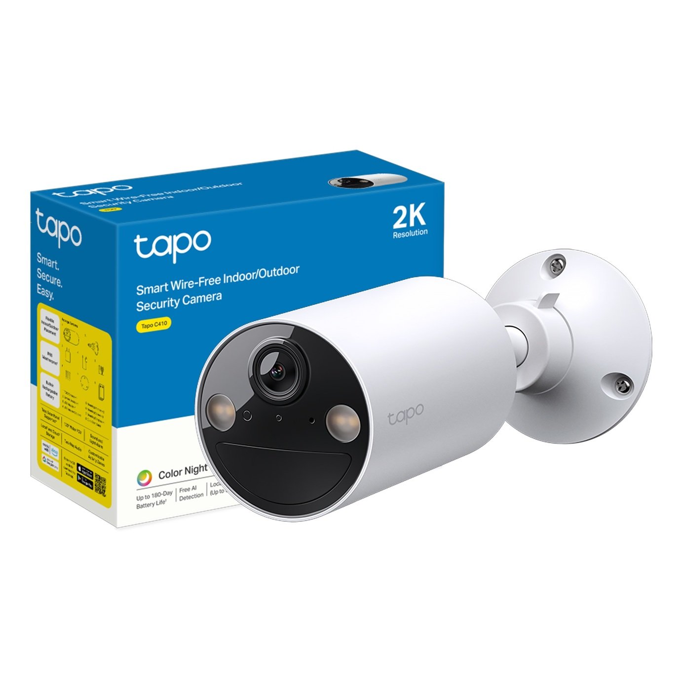 Tapo C410 2K Smart Battery Outdoor Wi-Fi Security Camera