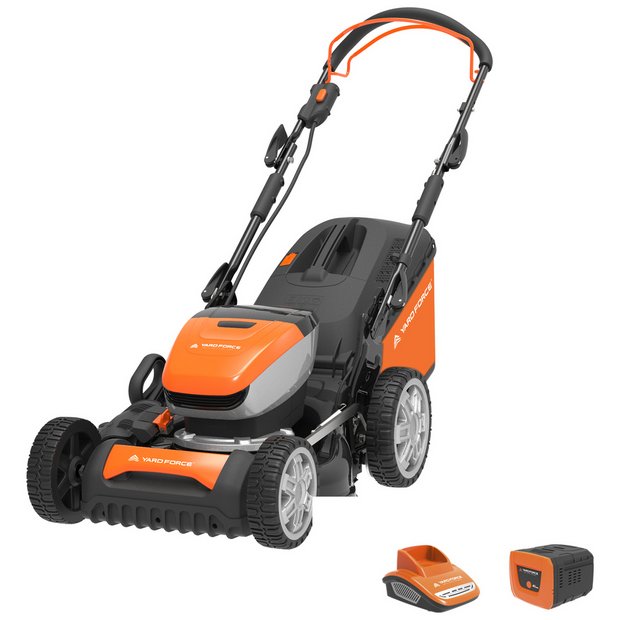 Buy Yard Force LM G46E Cordless Lawnmower 40V Lawnmowers Argos